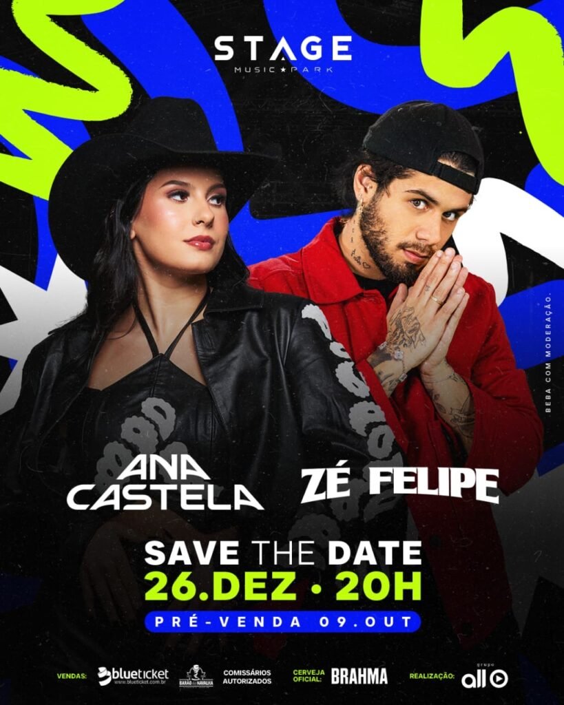 Ana Castela e Zé Felipe Stage 1 ANA CASTELA E ZE FELIPE