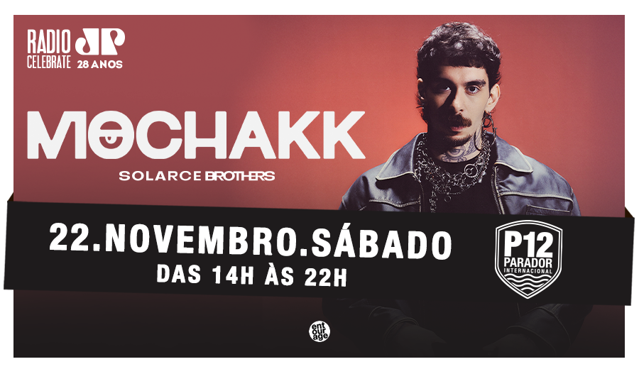 RADIO CELEBRATE COM MOCHAKK | P12 JURERÊ 22 de novembro de 2025 P12 Jurerê - Parador 12 - Florianópolis