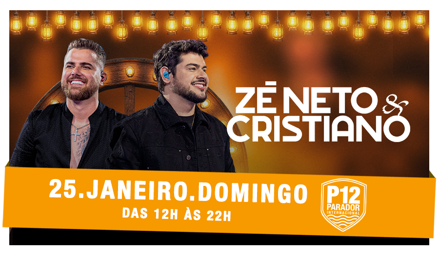 ZÉ NETO & CRISTIANO | P12 JURERÊ 25 de janeiro de 2026 P12 Jurerê - Parador 12 - Florianópolis