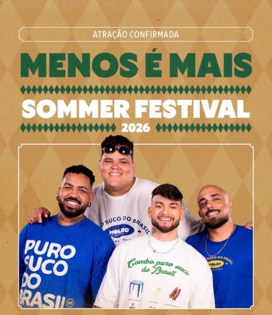 Sommer Festival Vila Germanica 3 Sommer Festival Menos e Mais
