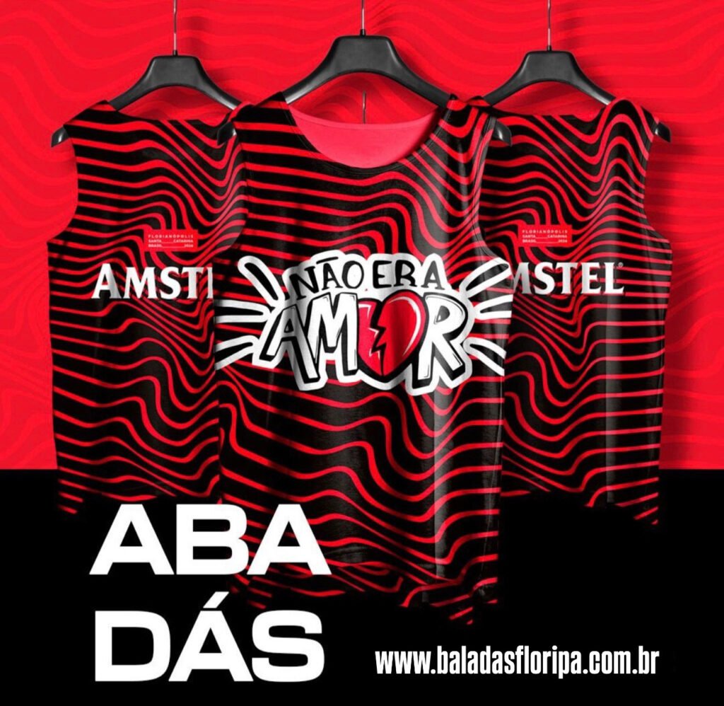 Abadá bloco não era amor floripa