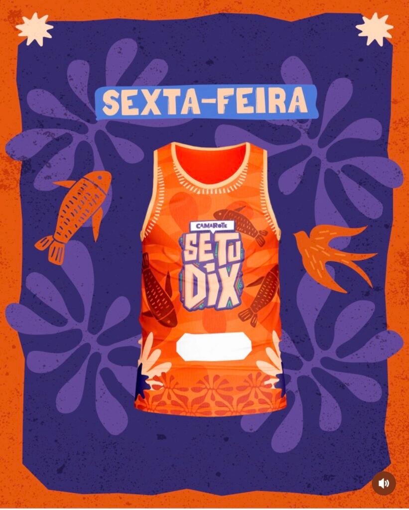 camarote se tu dix abadá sexta
