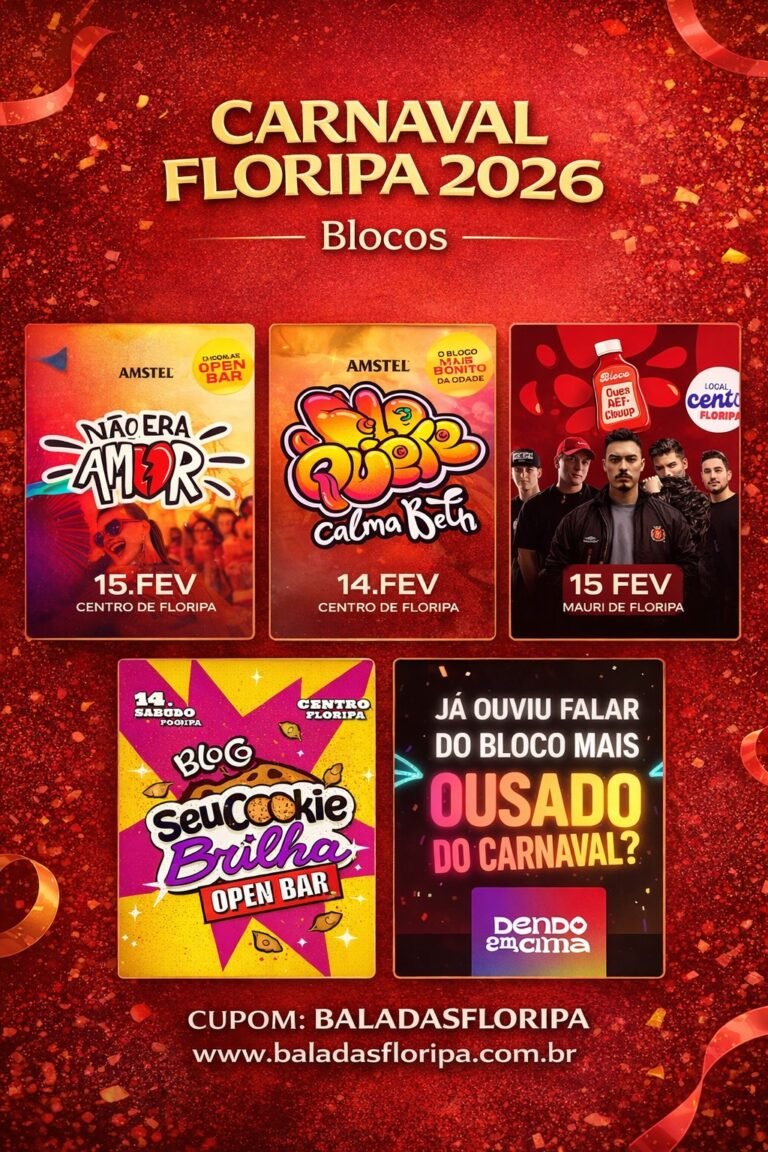 Blocos Carnaval Floripa 2026