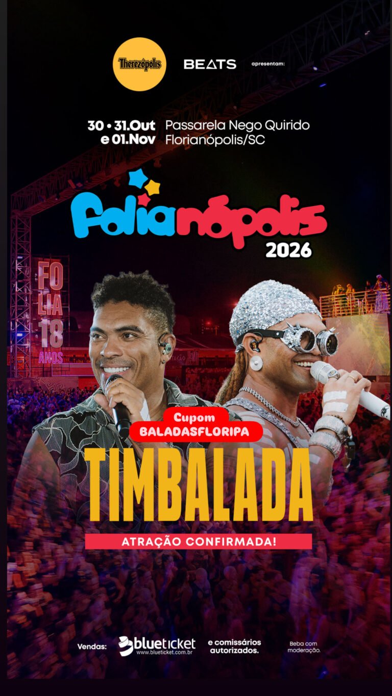 Entradas Folianopolis 9 timbalada folianopolis 2026