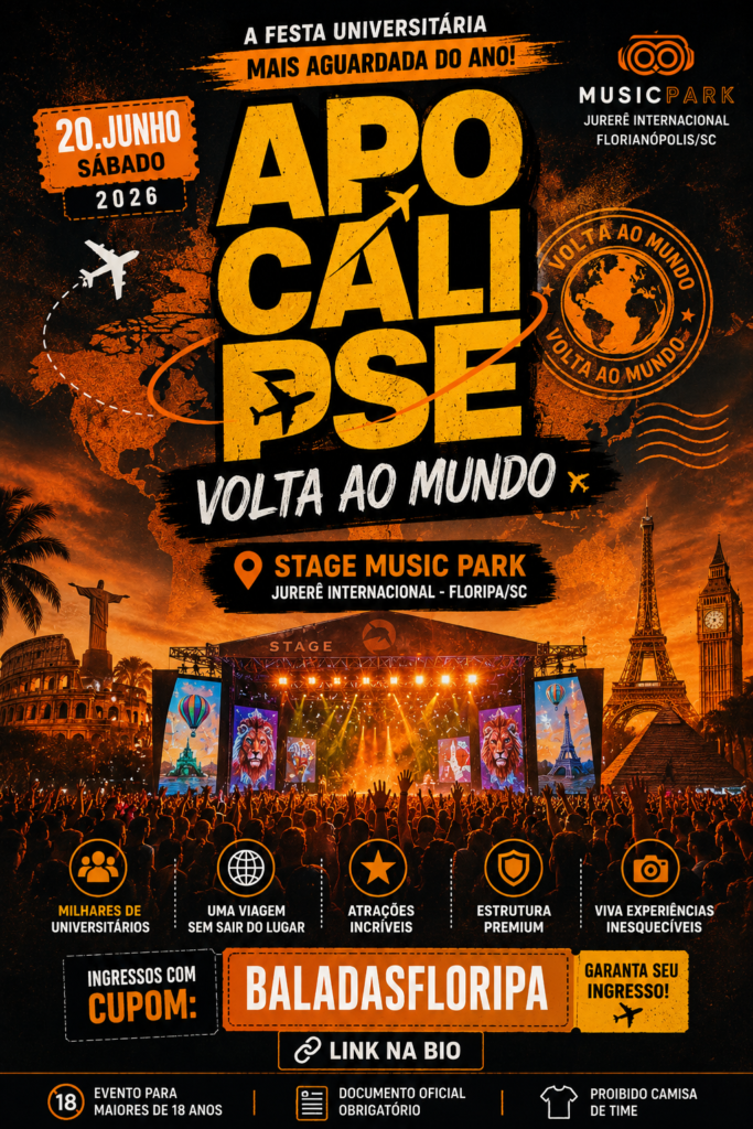 Apocalipse Volta ao Mundo no Stage Music Park em Florianópolis