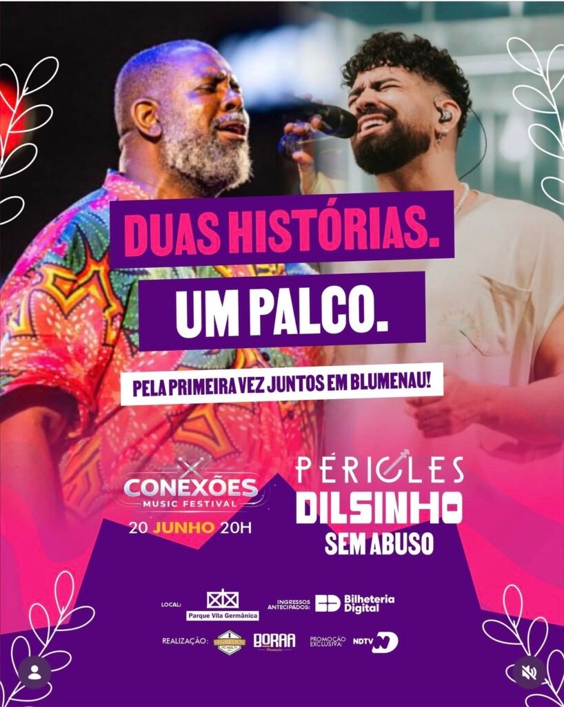 pericles e dilsinho em Blumenau