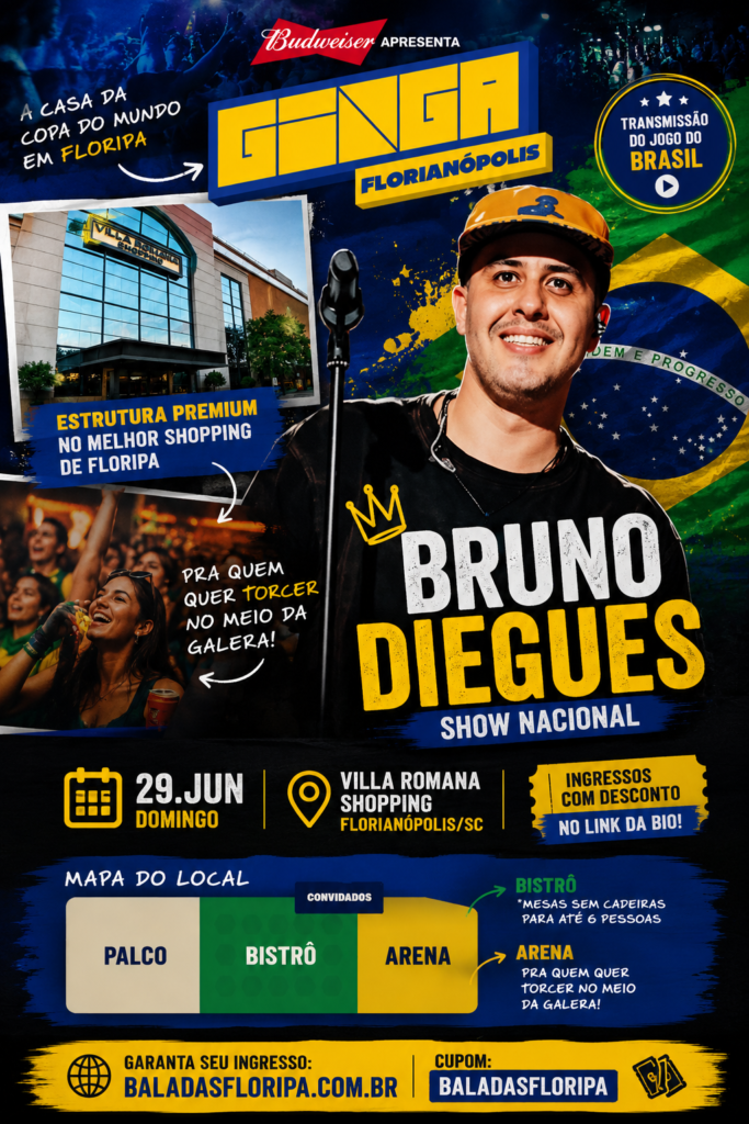 Ginga Floripa 2026 - Show Bruno Diegues 4 Ginga Floripa