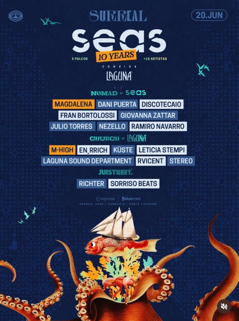 Seas 10 Years convida Laguna