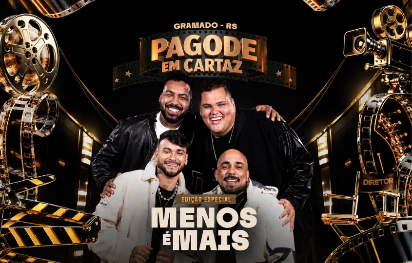 Palco em Cartaz Menos é Mais em Gramado
