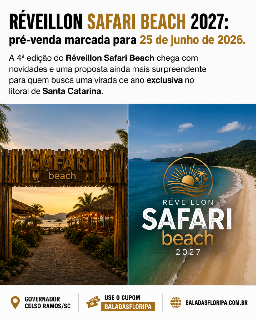 reveillon safari beach 2027