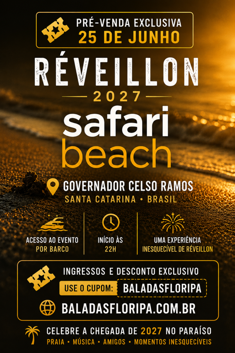reveillon safari beach 2027