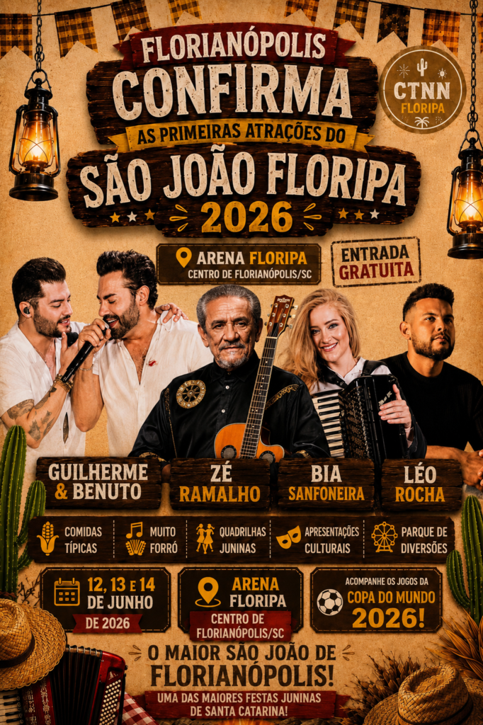 Shows no Sul do Brasil -hub 2 sao joao floripa