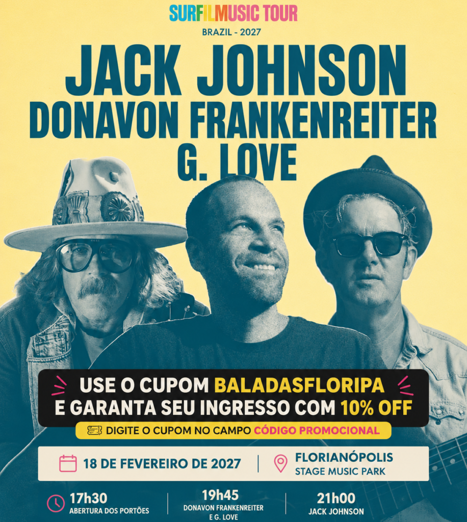 Jack Johnson em Florianópolis 2027 2 Jack Johnson Florianópolis 2027
