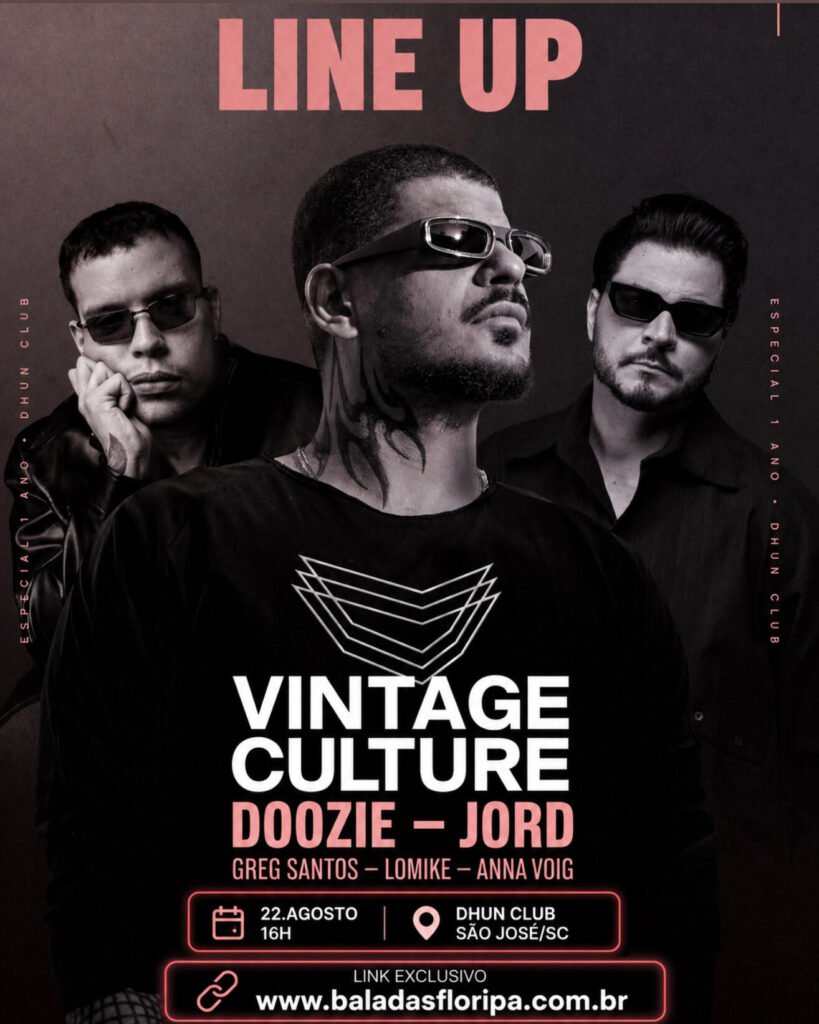 vintage culture line up sao jose
