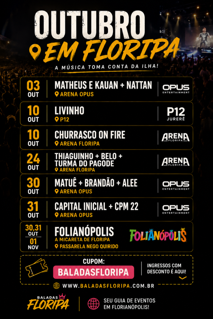 Elementor #28254 7 agenda shows outubro floripa
