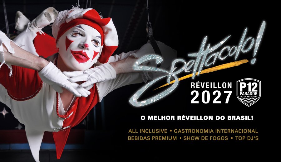 Réveillon Spettacolo P12 Jurerê | Guia Oficial do Evento 1 P12 Jurerê: