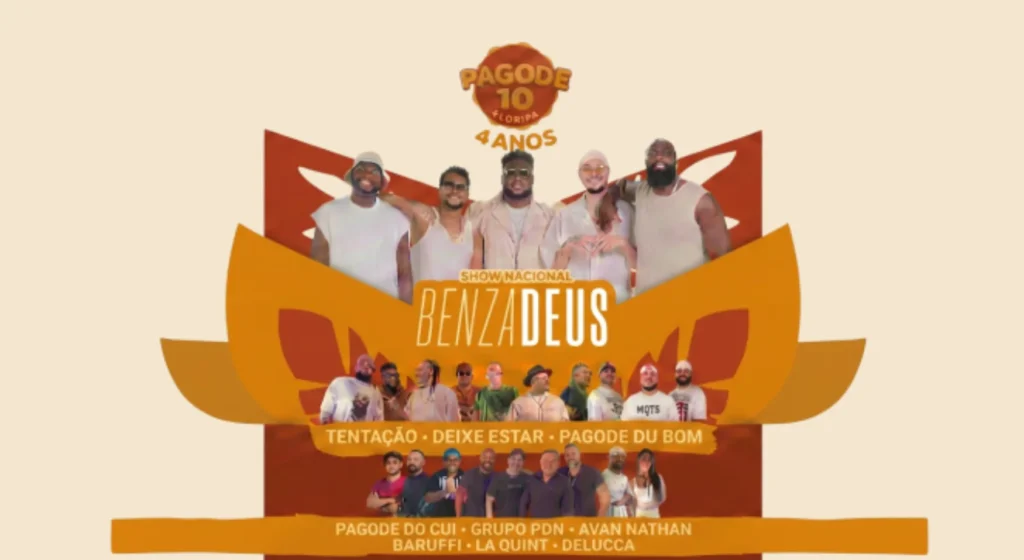 pagode 10 floripa
