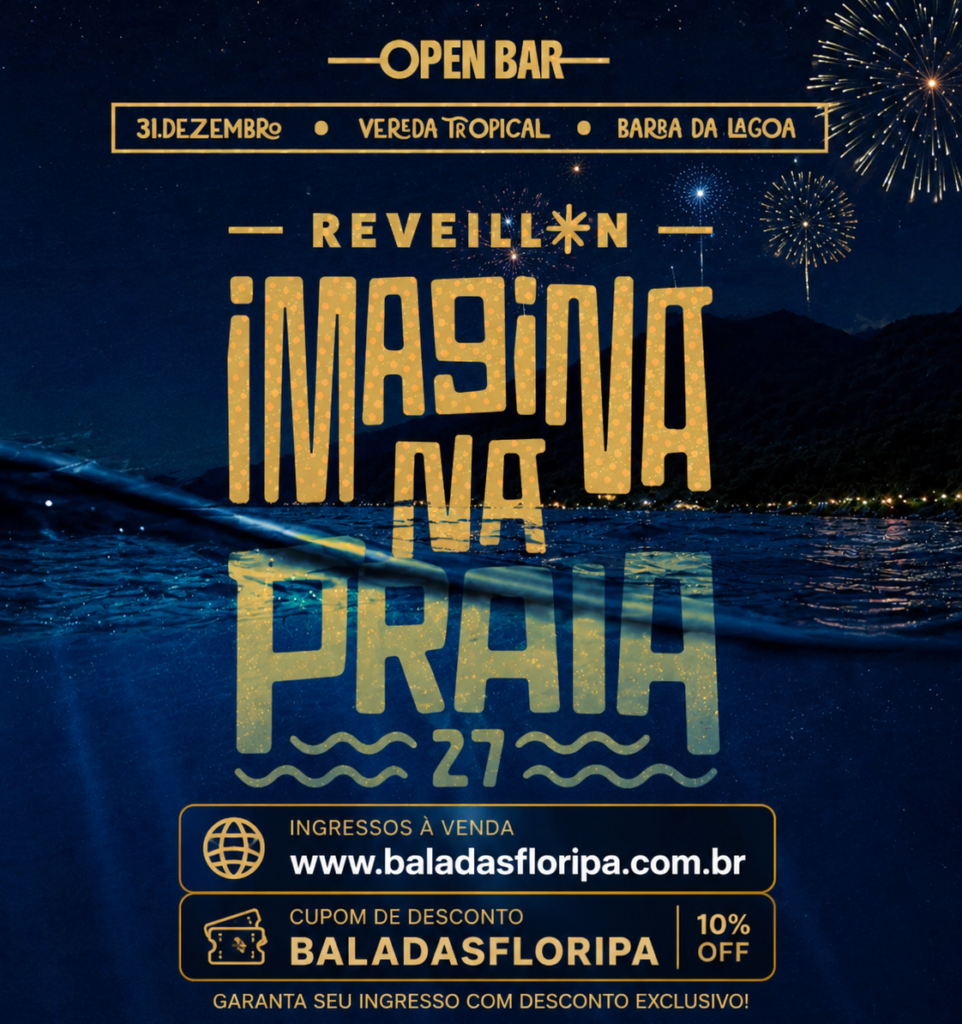 reveillon Imagina na praia