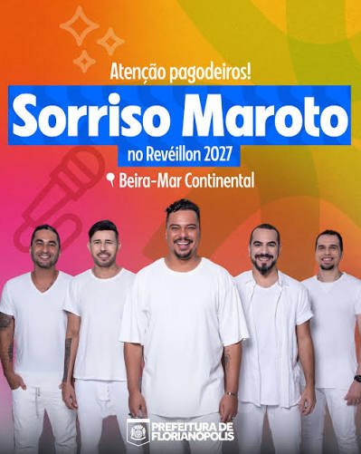 Por que passar o Réveillon em Jurerê em 2027? 5 sorriso maroto reveillon florianopolis