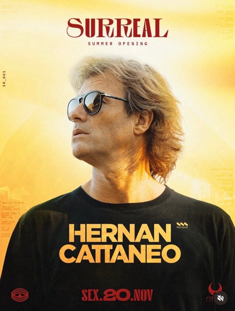 Hernán Cattáneo + Camboriú + Surreal Park