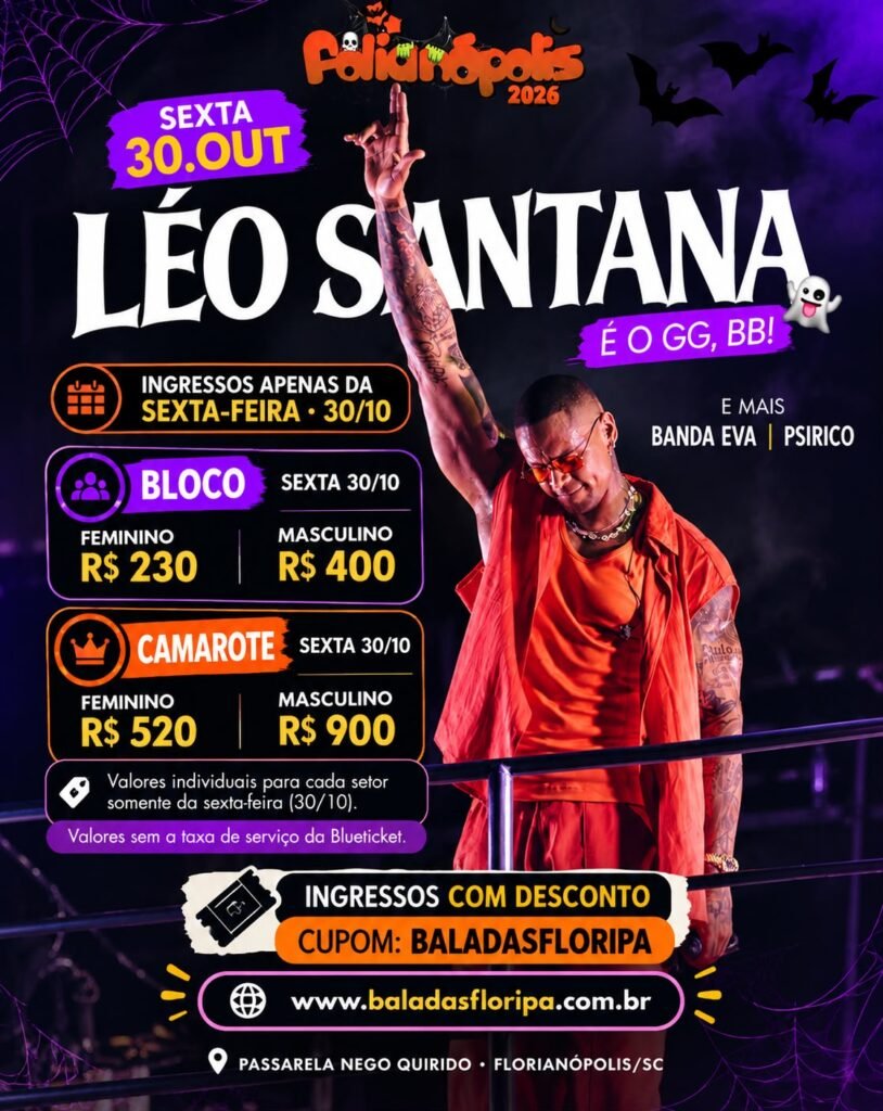 Léo Santana Folianópolis
