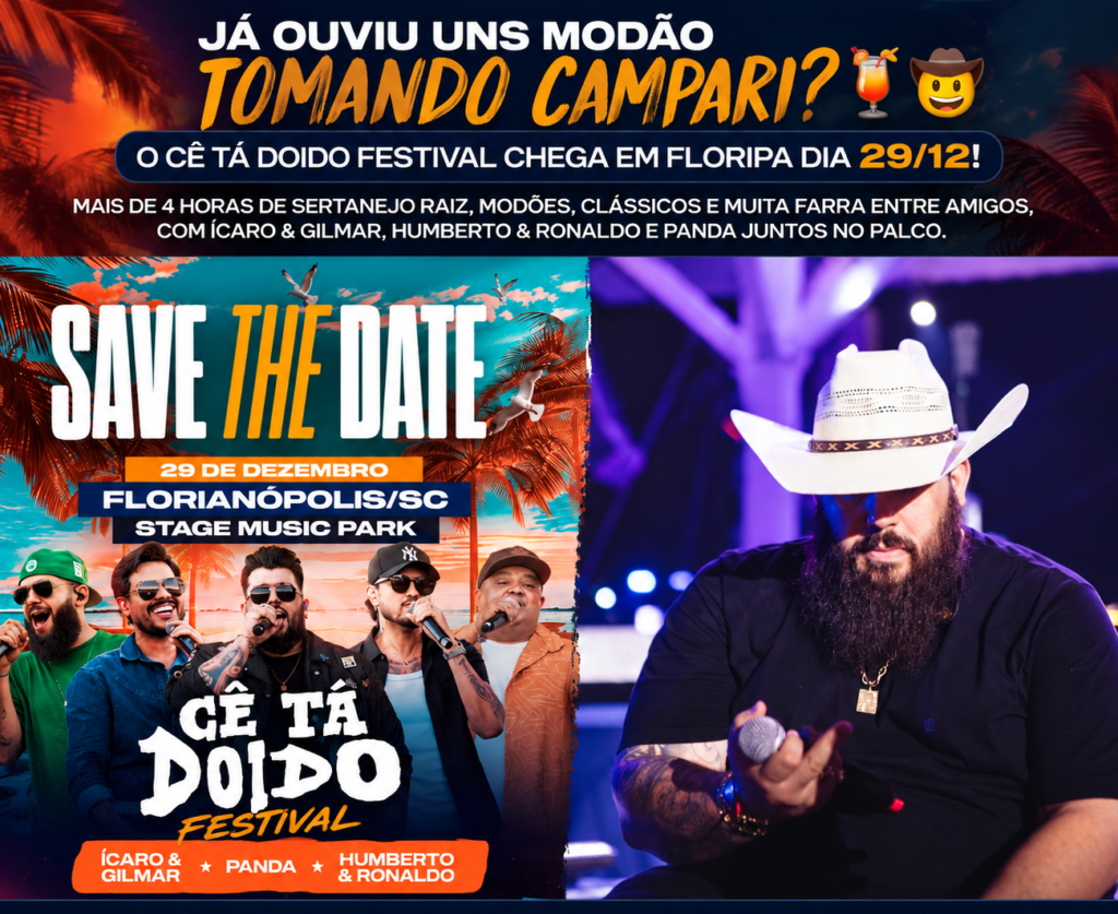cê tá doido florianópolis