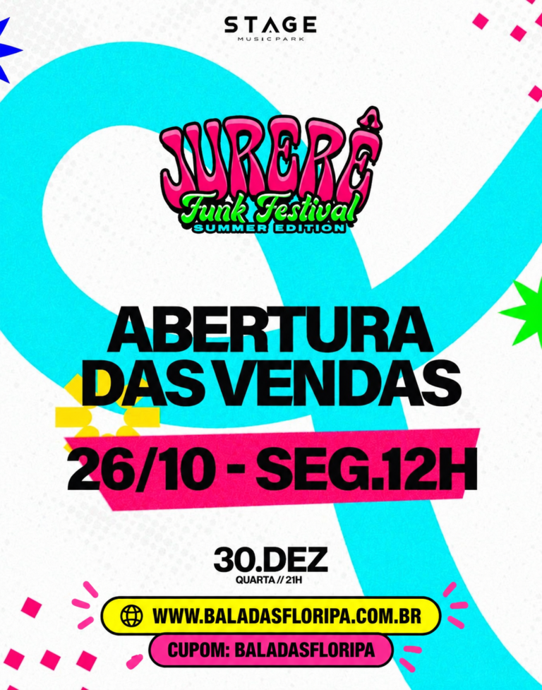Jurerê Funk Festival - Stage 6 Cartaz neon do Funk Festival Jurere - 1 Cartaz neon do Funk Festival Jurere Cartaz neon do Funk Festival Jurere - Cartaz neon do Funk Festival Jurere